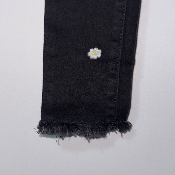 Old navy Rockstar 360° Stretch Embroidered Jeggings girls size 3T - Picture 5 of 8